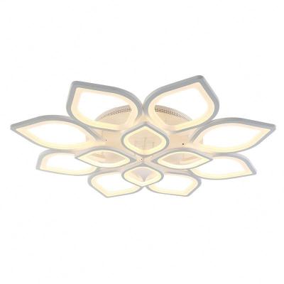 China Modern 110V 230V beautiful best price flower lamps led ceiling lights for living room for sale