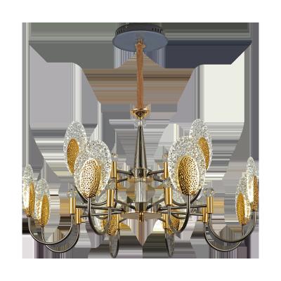 China Modern Nordic Simple Chandelier Led Ceiling Chandelier Luxury Crystal Light Luxury Modern Chandelier for sale