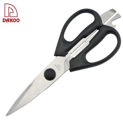 China Hot sale Multi-function Professional kitchen shear Stainless Steel Kitchen Scissors for sale