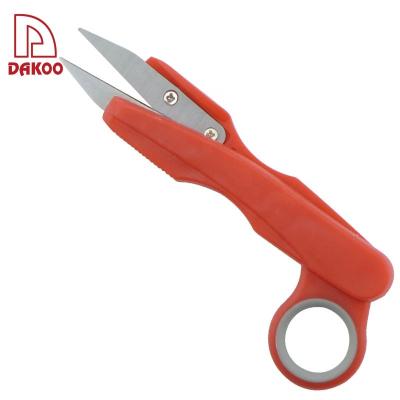 China Mini Stainless Steel Metal Shear Scissors Sewing Pruner Tailor With Close Ring Clasp for sale