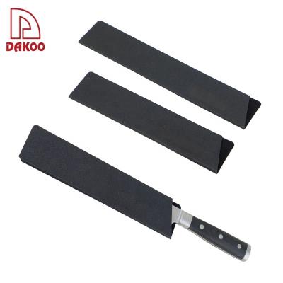 China Stocked Kitchen Accessories Set Plastic Knife Cover Sheath Gold Supplier for sale