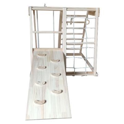 China Indoor Europe Kids Climbing Frames Outdoor Wooden Kids Climbing Frame for sale