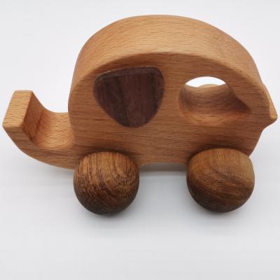 China Hot Sale Europe Best Quality Wooden Car Toys Animal Toys Toddler Educational Toy for sale