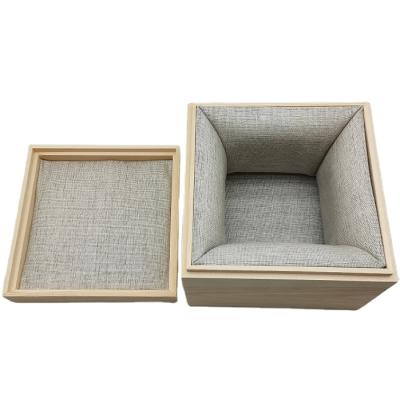 China Europe Cup Wood Box With Lid Wood Jewelry Box For Ring Storage/Gift Boxes Gift With Silk Lining for sale