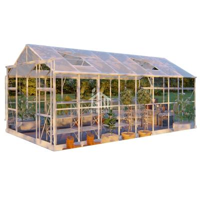 China Easily Assembled Outdoor Hobby Used Garden Greenhouses - 494X250X228cm for sale