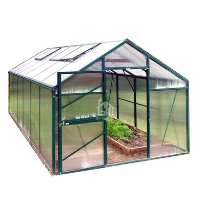 China G-MORE Easily Assembled Large Expandable Solid Garden Greenhouse For Sale 6x3 Meters for sale