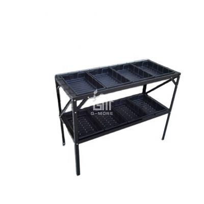 China Easy Assembly 97X41X75cm Aluminum Scaffoldings In Corrosion Protection Black Color for sale