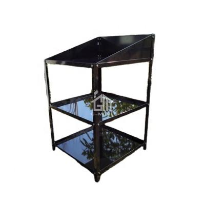 China Corrosion Protection Black Color Easy Assembly 55X56X92cm Aluminum Scaffolding for sale