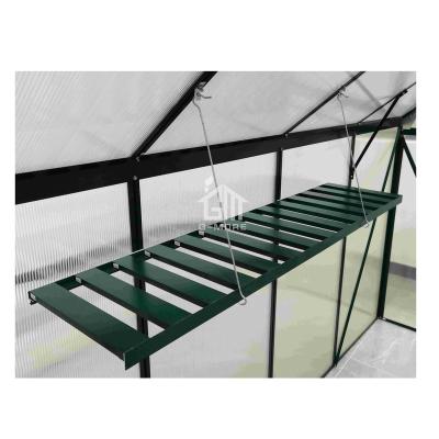 China Corrosion Protection Greenhouse Use 126X30.5X3cm Hang Shelves for sale