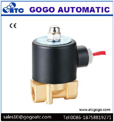 Chine vanne électromagnétique 220v, type laiton/valve électrique de l'eau d'avance de fil d'OR acier inoxydable à vendre