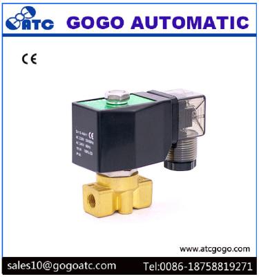 Cina Elettrovalvola a solenoide elettrica dell'acqua di rame,„ elettrovalvola a solenoide di pressione bassa di 24VDC G1/4 in vendita