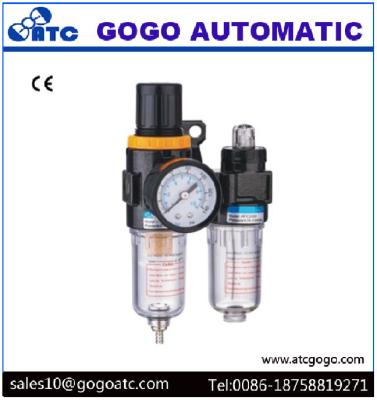 China ISO Pneumatic Air Frl  Air Source Treatment Unit With Copper Airtac Type Filter Regulator Lubricator for sale