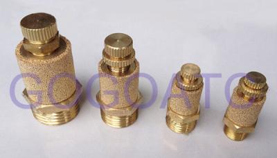 China Brass Regulated Control Silencer Quick Connect Hose Fittings BESL Pneumatic Air Muffler for sale