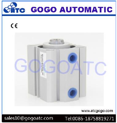 China 32mm droegen 30mm actuator van de slag de dubbelwerkende klep cilinders van de cilinder pneumatische SDA32-30 compacte lucht Te koop