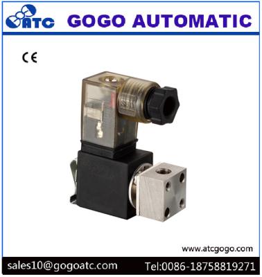 China Normally Close Compact Solenoid Valve , Micro Solenoid Valve For Mini Automatic Machine for sale