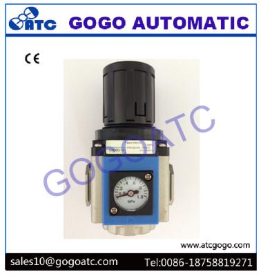 China Air Source Treatment Unit With Gauge Embedded Air Pressure Regulator Filter Lubricator for sale