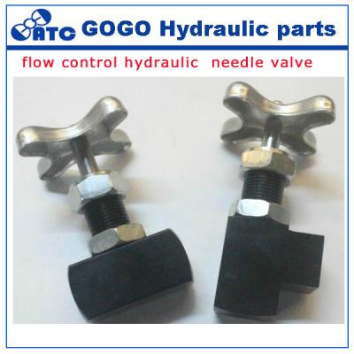 China Yuken type flow control hydraulic needle valve pressure switch GCT / GCTR -02 for sale