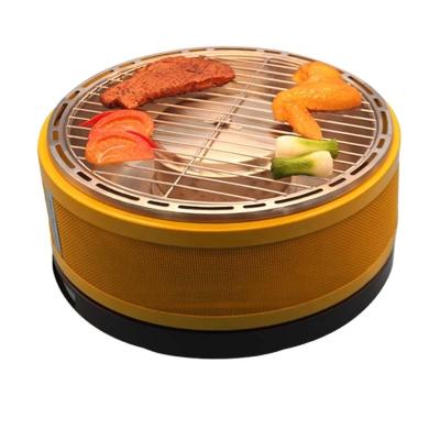 China Easily Collected Portable Indoor China Meat BBQ Smoker Grilling Kitchen Tool Kit Electric Charcoal Grill for sale