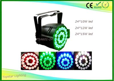 China 24 x 10w Led Par Can Light Rgbw 4colors Quad Led Par64 For Stage Effect Lighting TSA106-24 for sale