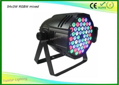 China High Configuration 3 Watts DJ Stage Light , Led Par 64 Lights DMX 8CH With Auto Mode for sale