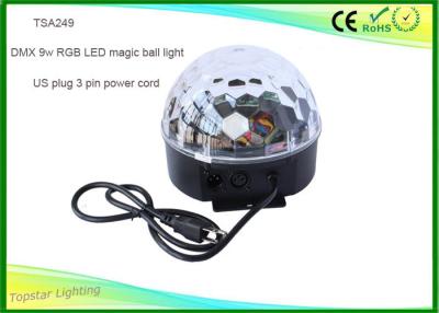 China Luz llevada cristal de la bola de discoteca de Dmx, luz mágica llevada con la pantalla del Lcd en venta