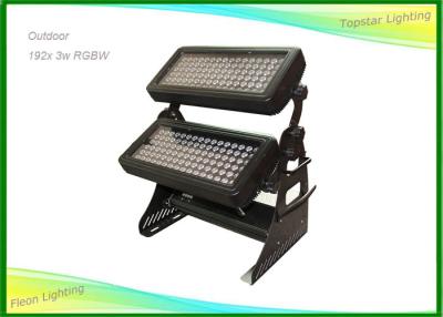 Chine 192 le lavage de mur de x 3w LED allume l'angle multi de lentille, Dmx a mené la lumière d'inondation à vendre