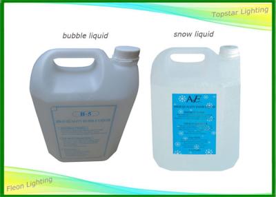 China Long Lasting Stage Effect Fog / Snow Machine Fluid 1L 5L Free Sample for sale