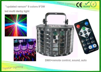 China Led Concert Stage Lights , 9 Colors Multi Derby Dj Club Lights, Led effect light dj for sale