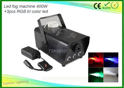 China Geführtes W RGB mini thermisches Fogger Nebel-Licht-400w buntes Rauch Fogger-Maschinen-3 x 1 zu verkaufen