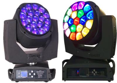 中国 導かれた蜂の目4 1の15w LEDの移動ヘッド ライト19 X 12with 15wは移動頭部を導きました 販売のため