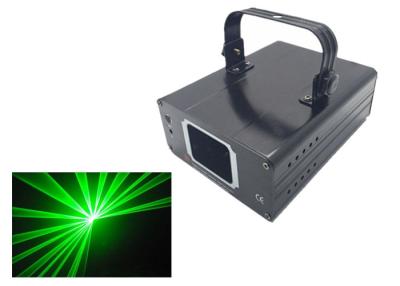 China Low Watt RGBY Single Green 100mw Laser Stage Light With Aluminum House for sale