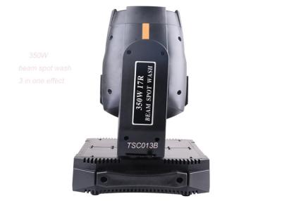 China 3 In One 17R Zoom 350W Beam Spot Wash Moving Head Light With Italy Lens for sale