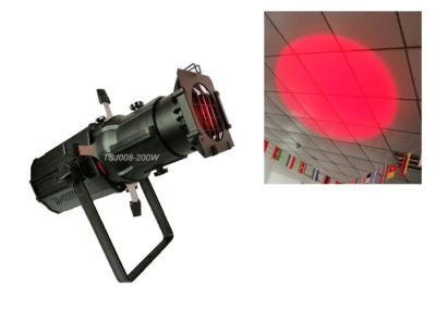 China Colorful 200W Led Leko Profile Light RGBW 4in One Color DMX 19°/ 26°/ 36°/ 50° for sale