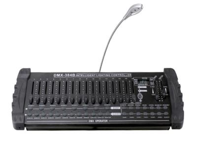 Cina 384 pro console del regolatore/DMX 384 di illuminazione della fase di Intellingent dell'incavo della console BNC del DJ in vendita