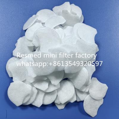 China Efficient Durable Resmed S9 Disposable Filter 53*35mm Size 99% Filter Efficiency Te koop