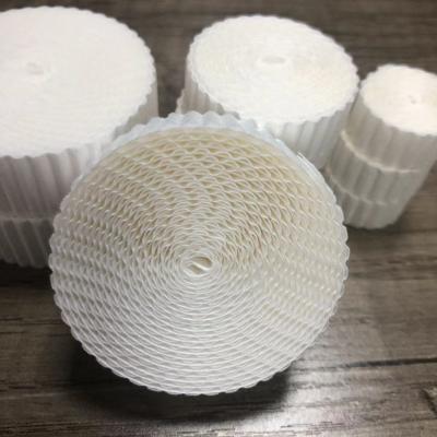 中国 2 Layers Corrugated Paper Absorbent Filter Paper Cotton Pulp Material Hme Paper Roll 販売のため