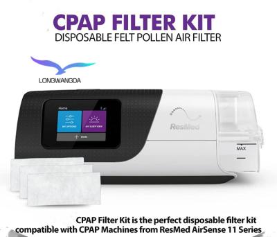 Κίνα 51*23 Resmed Airsense 11 Filters Disposable Cotton ResMed CPAP Filter προς πώληση