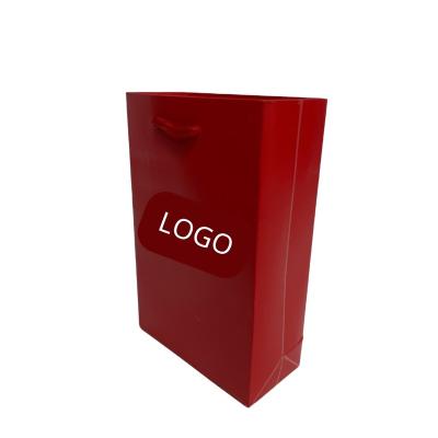 China Eco - Friendly Wholesale Custom Printed Luxury Gift Shopping Paper Bag for sale