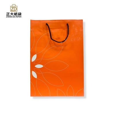 China Eco - Friendly Certificated Kraft Paper Bag With Twist Paper Handle for sale