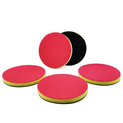 China 3 inch 4 inch roze auto klei pad detailgereedschap gebruikt met de hand. Te koop