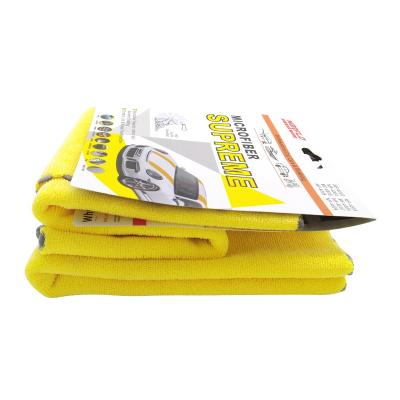 Chine Souple personnalisé bleu lavage de voiture séchage serviettes serviette en 30 * 30cm à vendre