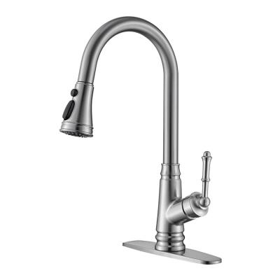 China Pull Out Spray Faucet High Quality Zinc Alloy Body Musluk Pull Out Kitchen Faucet Sink Mixer Water Tap for sale