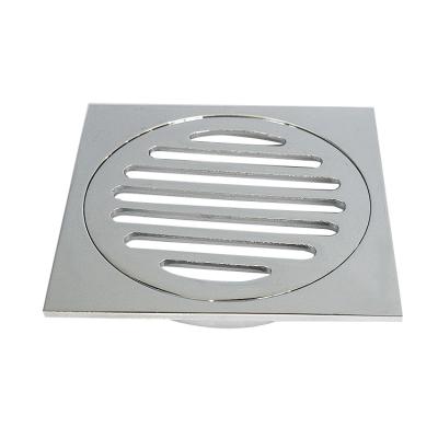 China Modern Hot Sale Bathroom Prevent Sewage Backflow Insert Chrome Plated Shower Room Floor Drains For Hotel for sale