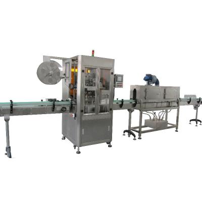 China automatic beverage heat shrink sleeve labeling machine/sleeve labeling machine for beverage bottles for sale