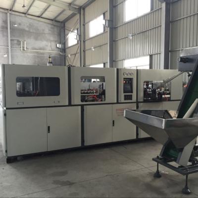 China 4 Capacity Automatic PET Plastic Bottle Blowing Machine Automatic Plastic Bottle Making Machine for sale