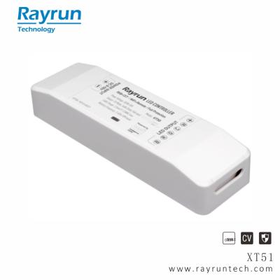 China RGB+CCT Led Strip Lighting Rayrun XT51 Tuya Wifi RGB+CCT CV LED Controller With Remote Control for sale