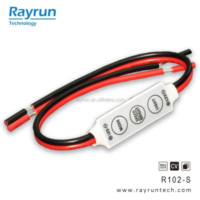 China Mini Control Lights Rayrun R102 Single Color LED Controller for sale