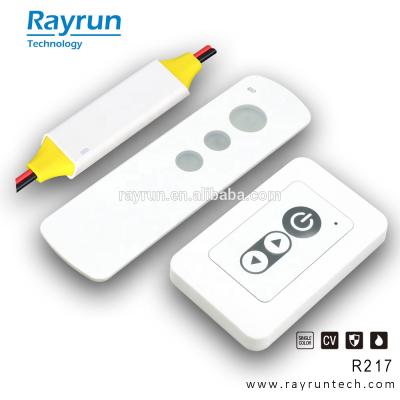 China Full protection Rayrun pro. R217 Compact Size LED Wireless Remote RF Dimmer For LED Strip Light for sale