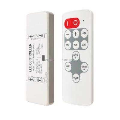 China Full Protection Rayrun N10 Nano Wireless Single Color LED RF Controller / Dimmer / Driver , Compact Size for sale