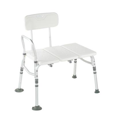 China Bliss Bathroom Aluminum Frame Height Adjustable Seats Shower Bath Chair Waterproof And Non-slip Elder Chair for sale